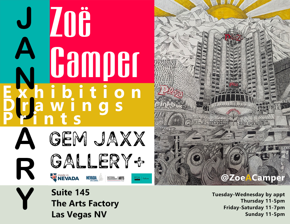 Exhibition Poster Gallery+ At the Arts Factory