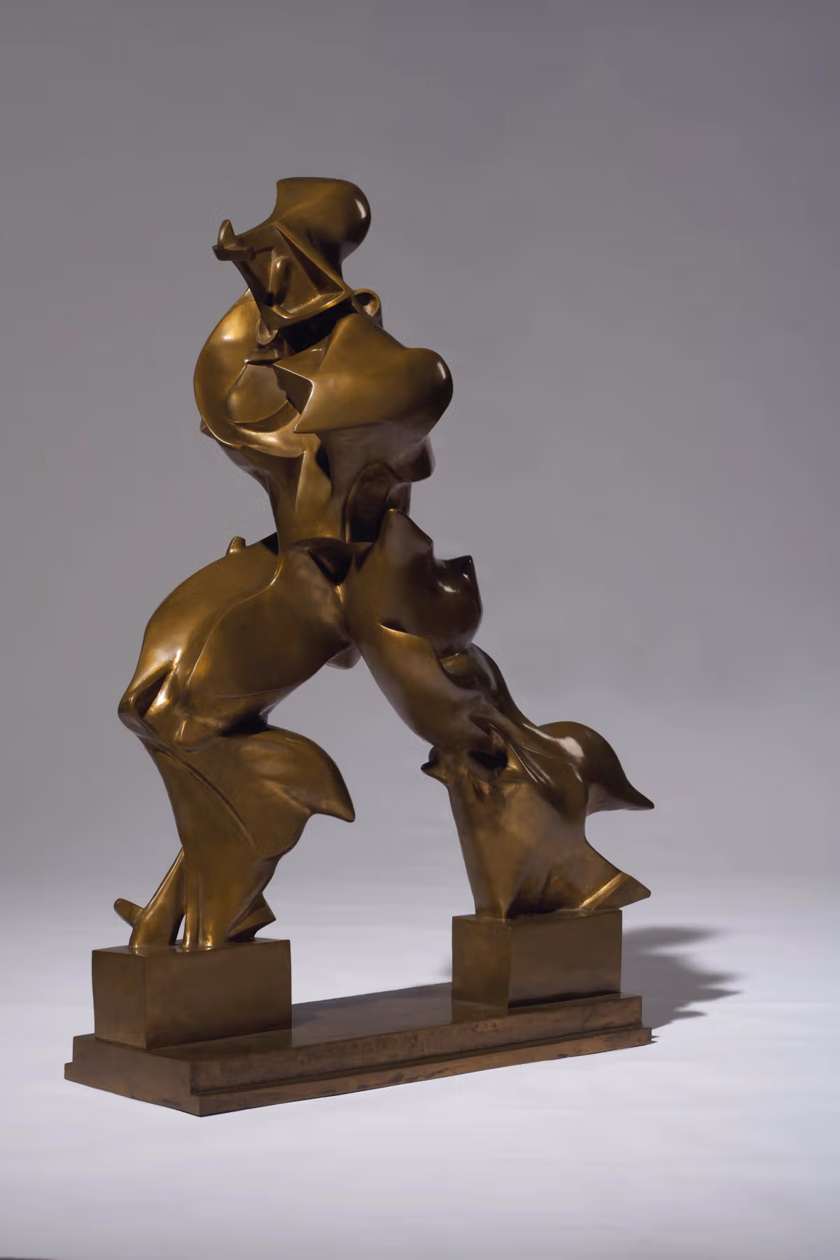 Unique Forms of Continuity in Space Umberto Boccioni 1913 cast 1972