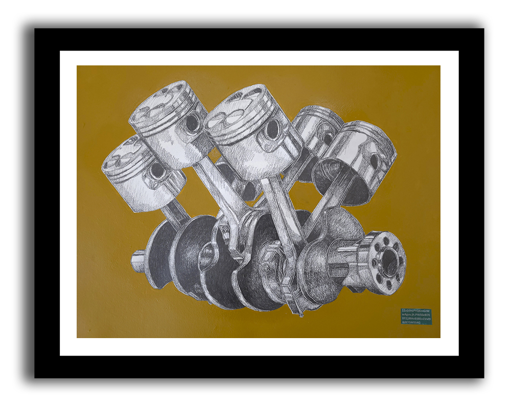 framed_-_we_drove_from_la_to_vegas_and_arrived_after_dark_-_zoe_camper_2026_24x18_-_pencil_paint_watercolor_paper