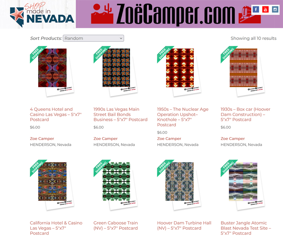 Made in Nevada Store