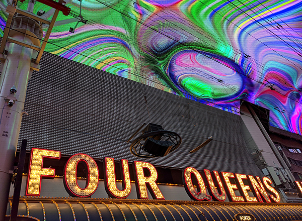 Four Queens Signage and Fremont canopy